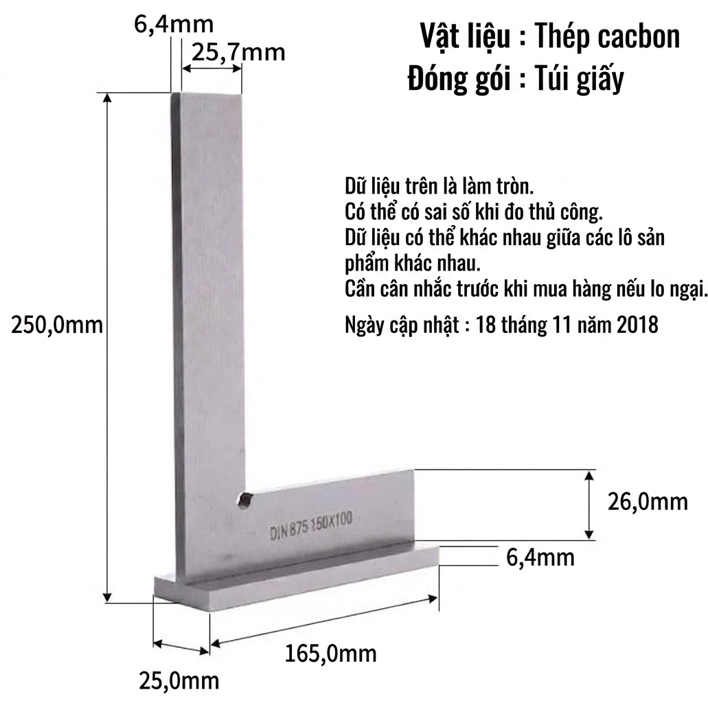 Thước đo góc vuông - Việt Phát